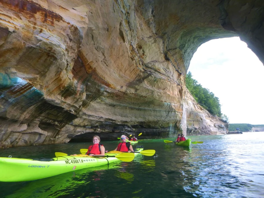 Kayaking through Lovers Leap is a bucket list item.