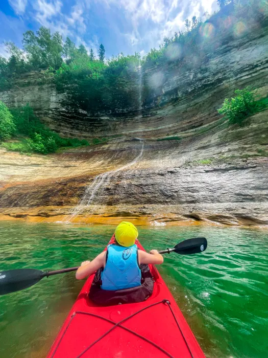 Pictured Rocks Kayaking Miners Castle Tour