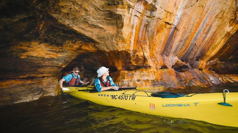 Kayak through Sea Caves