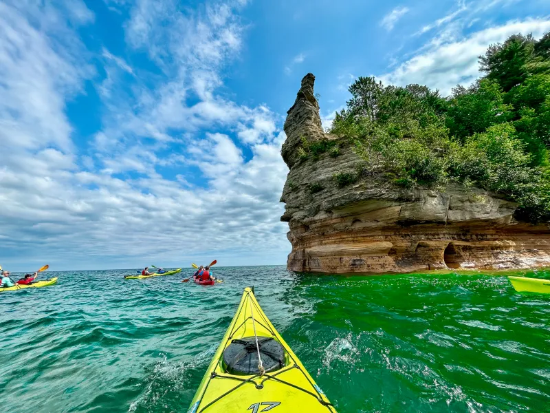 Adventure awaits at Pictured Rocks Kayaking