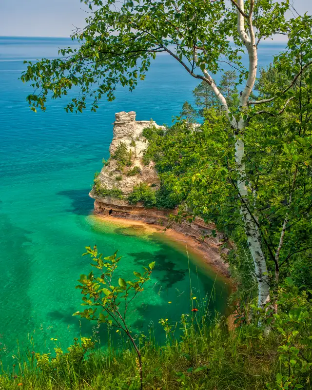 Miners Castle of Pictured Rocks